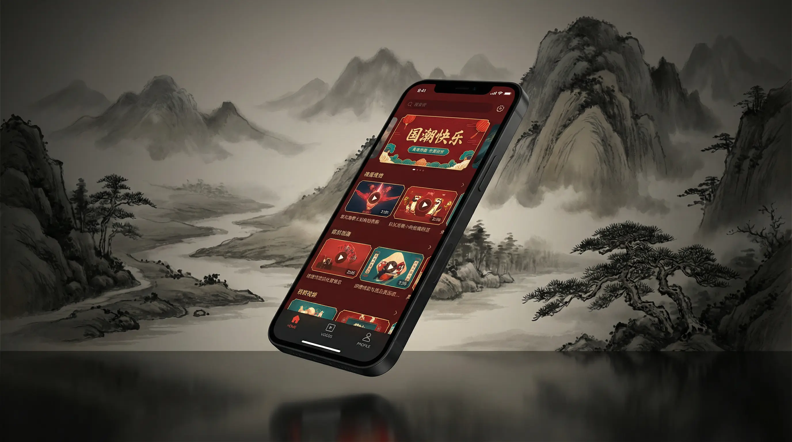 麻豆直播 移动端APP界面展示